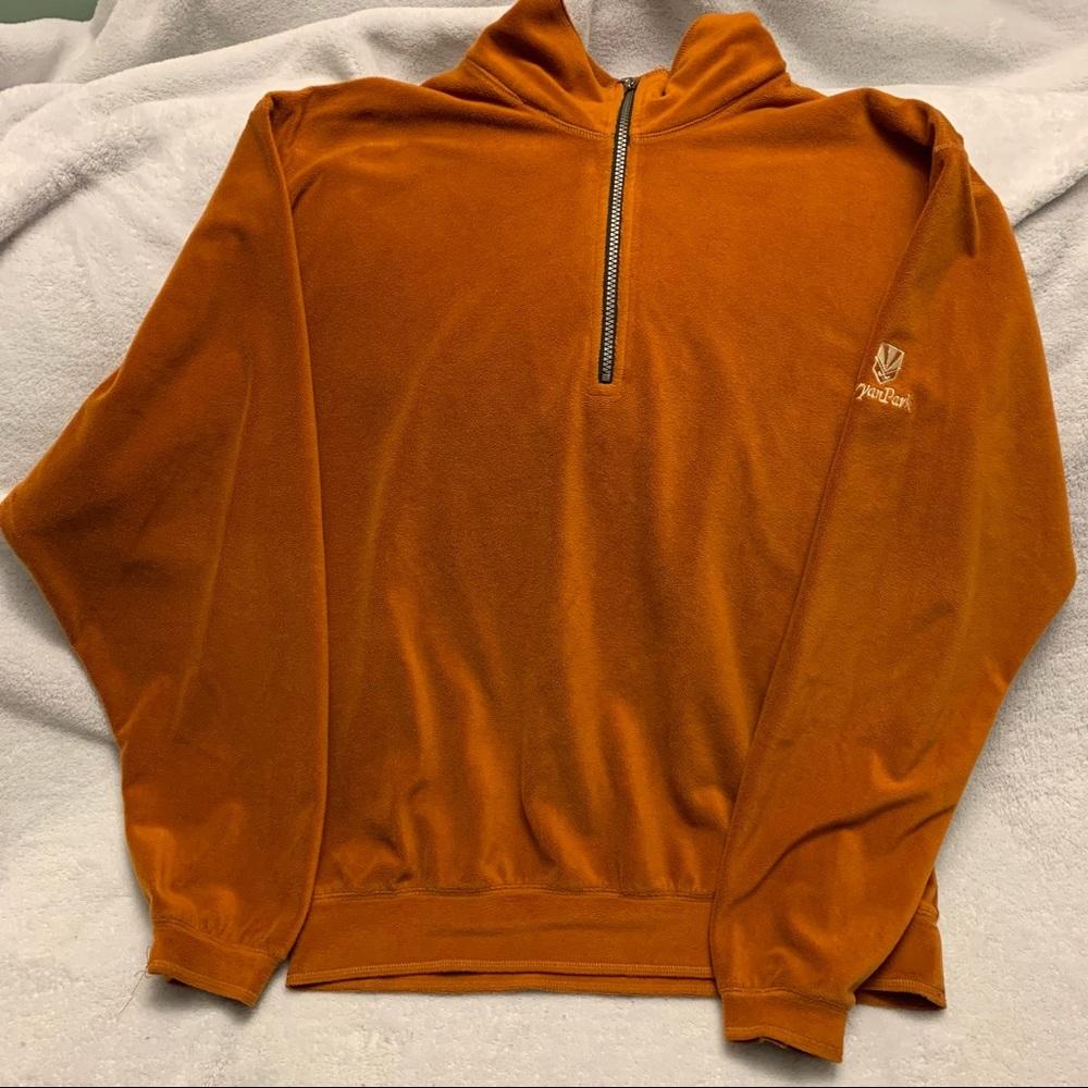 Golf Quarter Zip Orange